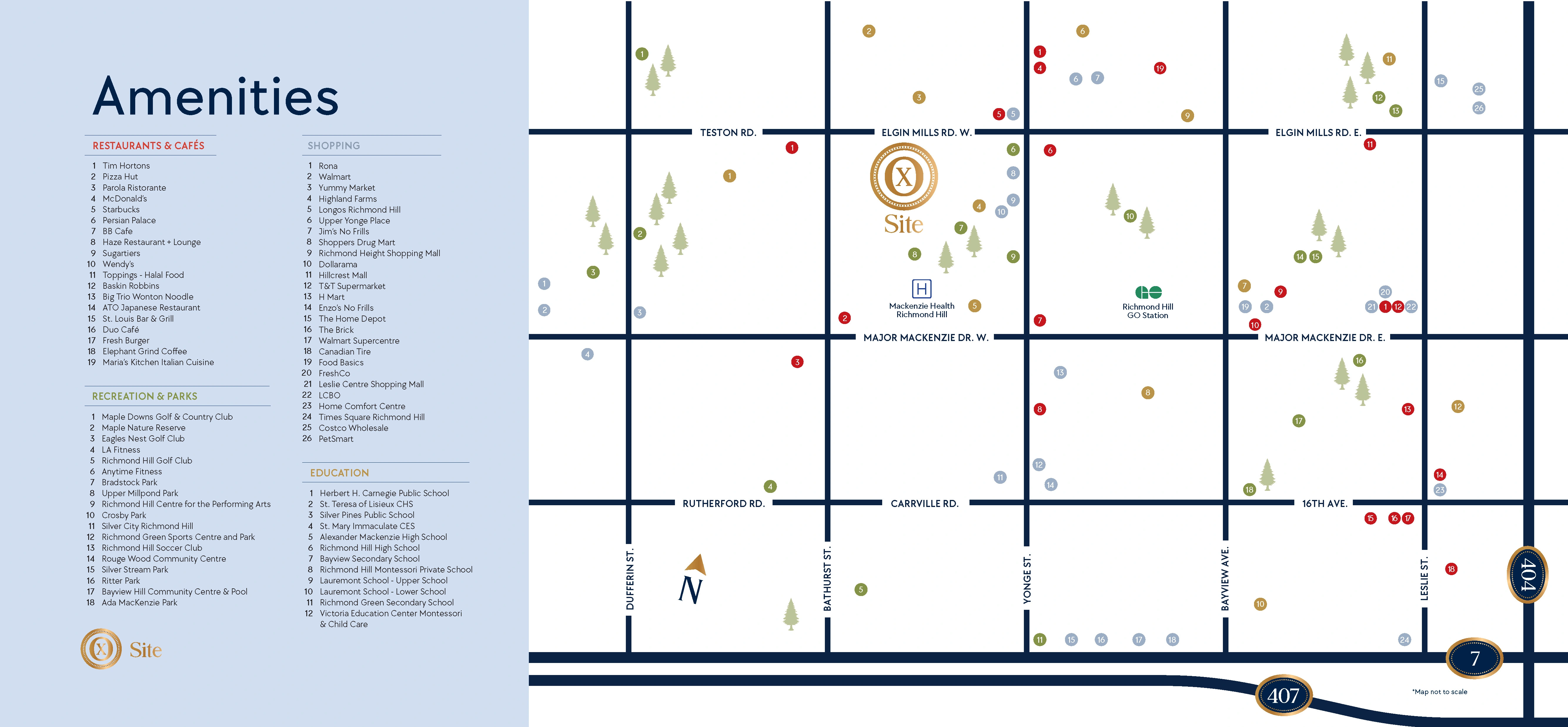 Amenities Map
